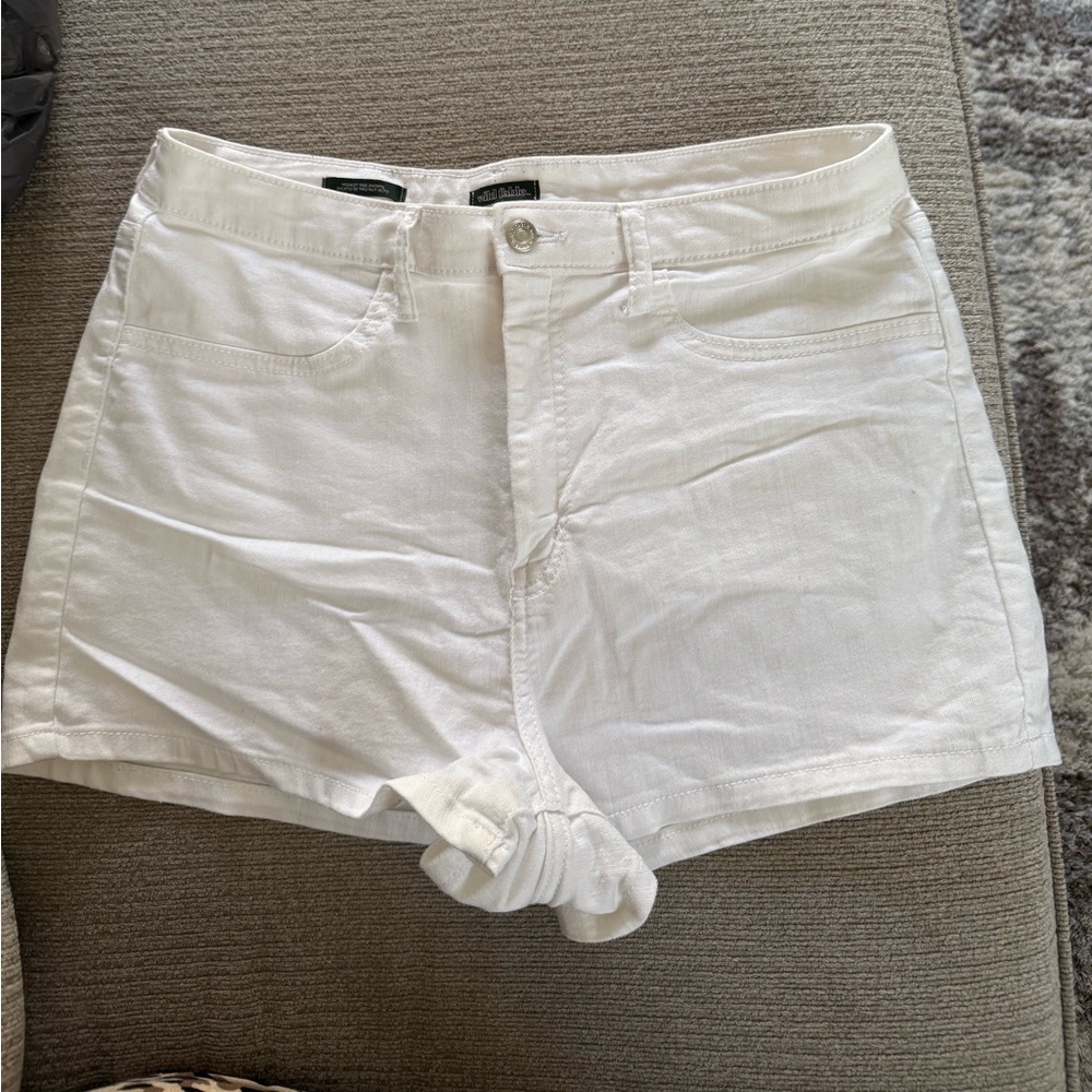 Wild Fable White High Rise Shorts